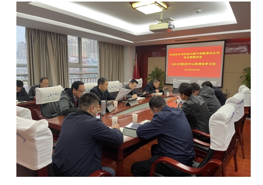 中心组理论学习会