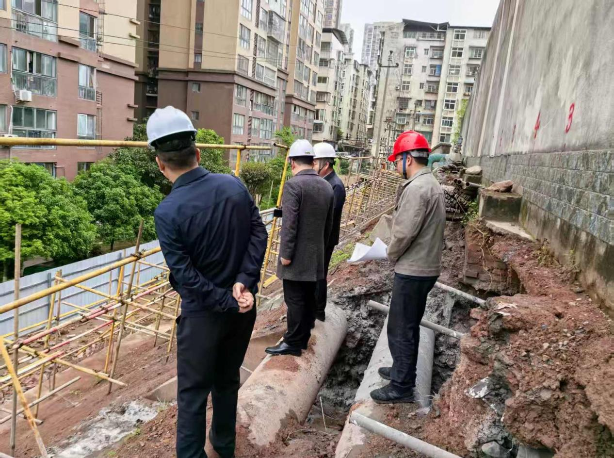 严把审核 严控工期 消除隐患  巴中市圣泉自来水有限公司全力筑牢汛期供水安全防线